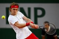 Rublev is into the second round.